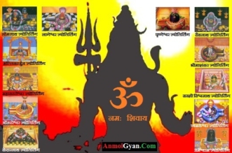 Shiv ke 12 Jyotirlinga Names in Hindi