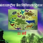 International Biodiversity Day – अंतरराष्ट्रीय जैव विविधता दिवस