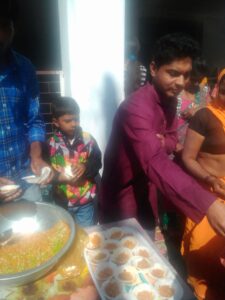 Prasad Vitaran Shiv Mandir Basti Mahashivratri