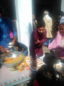 Prasad Vitaran Shiv Mandir Basti Mahashivratri