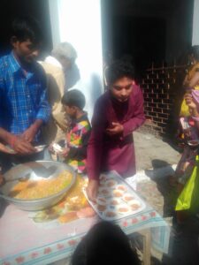 Prasad Vitaran Shiv Mandir Basti Mahashivratri