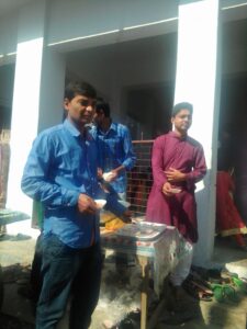 Prasad Vitaran Shiv Mandir Basti Mahashivratri